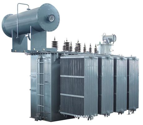 O transformador 10KV/35KV imergido óleo inteligente no automóvel da carga ajusta