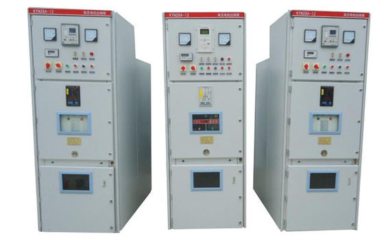 Switchgear folheado do metal médio Withdrawable do interruptor KYN28A-12 da tensão