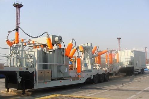 Subestação elétrica portátil do CCC